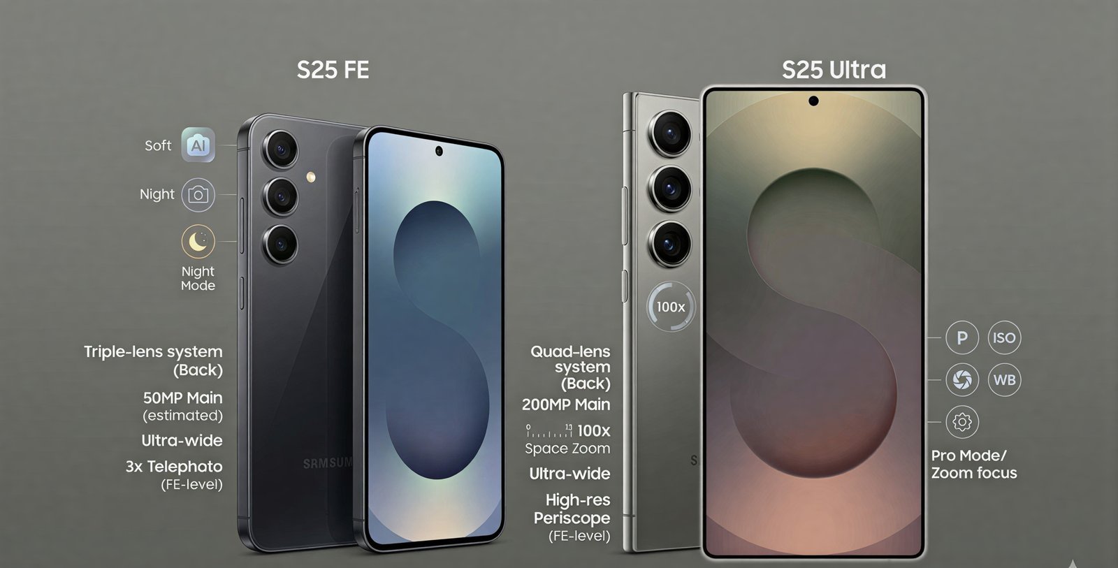 iPhone vs Samsung comparison
