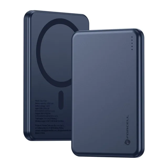 Forcell F-Energy Slim F5K9 QC4.0 PD3.0 15W 5000 mAh  Magsafe Power Bank
